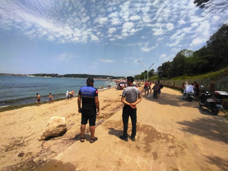 Kocaeli’de plajların güvenliği zabıtaya emanet