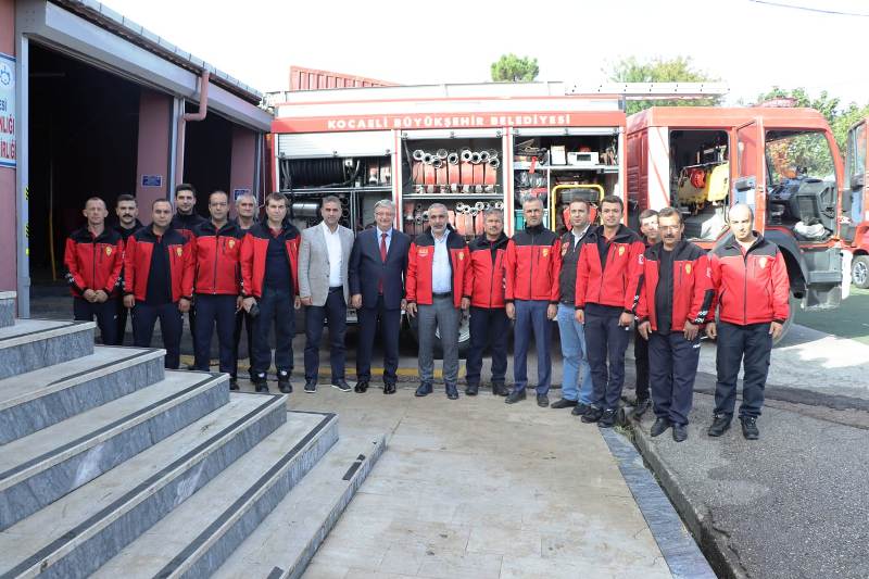 İtfaiye Haftasını kutladılar