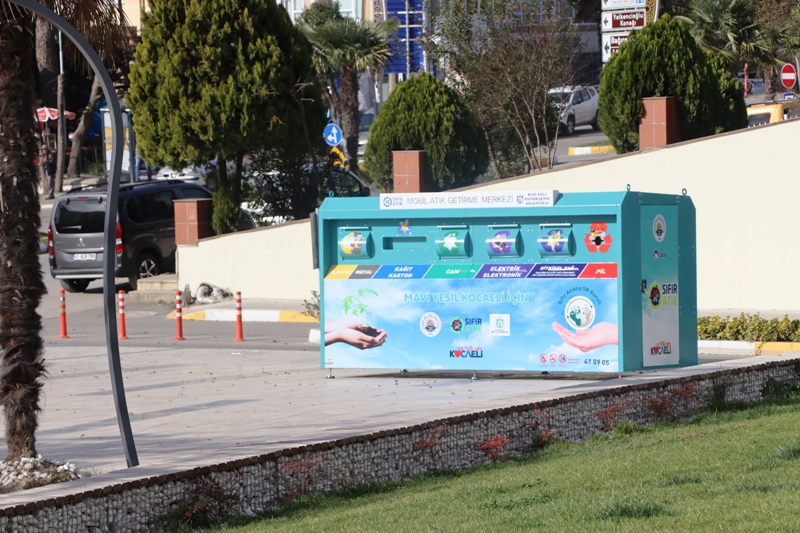 Kandıra’ya 6 Mobil Atık Getirme Merkezi kuruldu