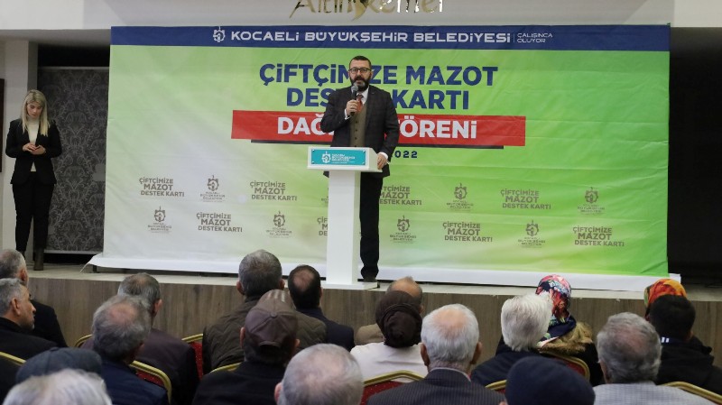 Mazotunu alan tarlaya koştu