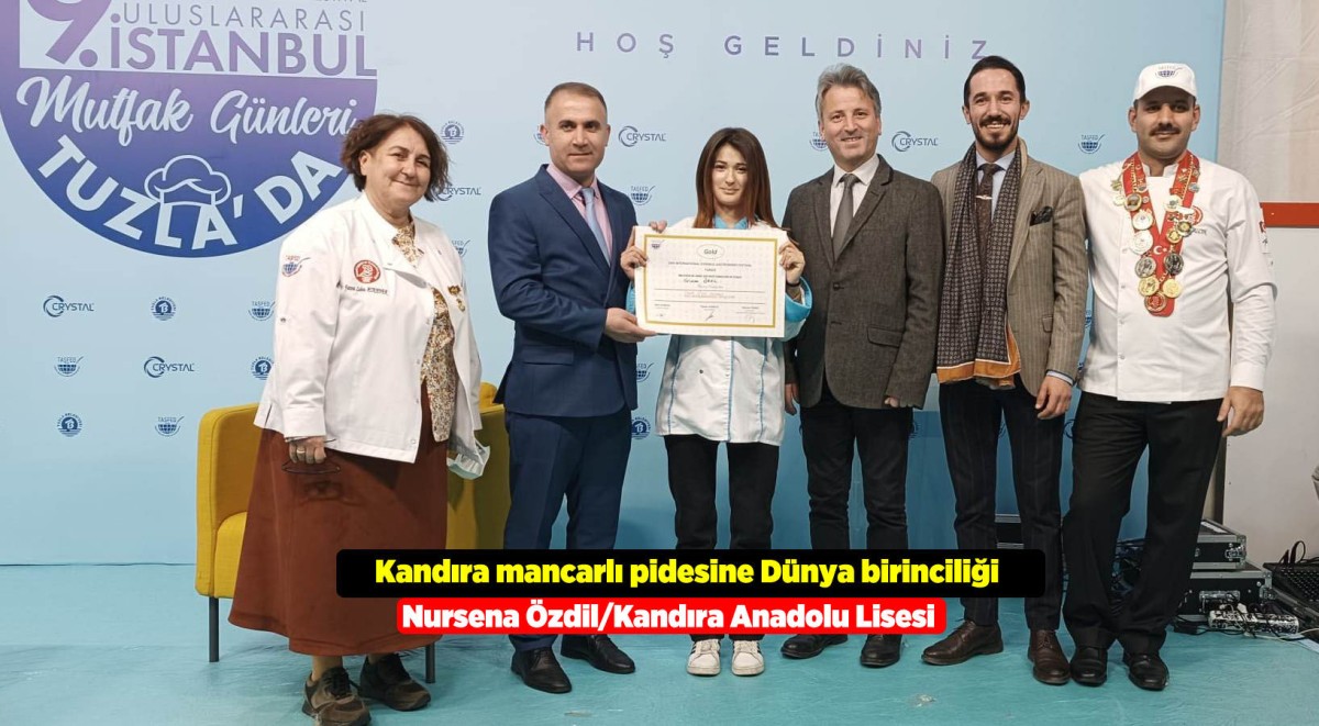Kandıra Mancarlı Pidesi dünya birincisi